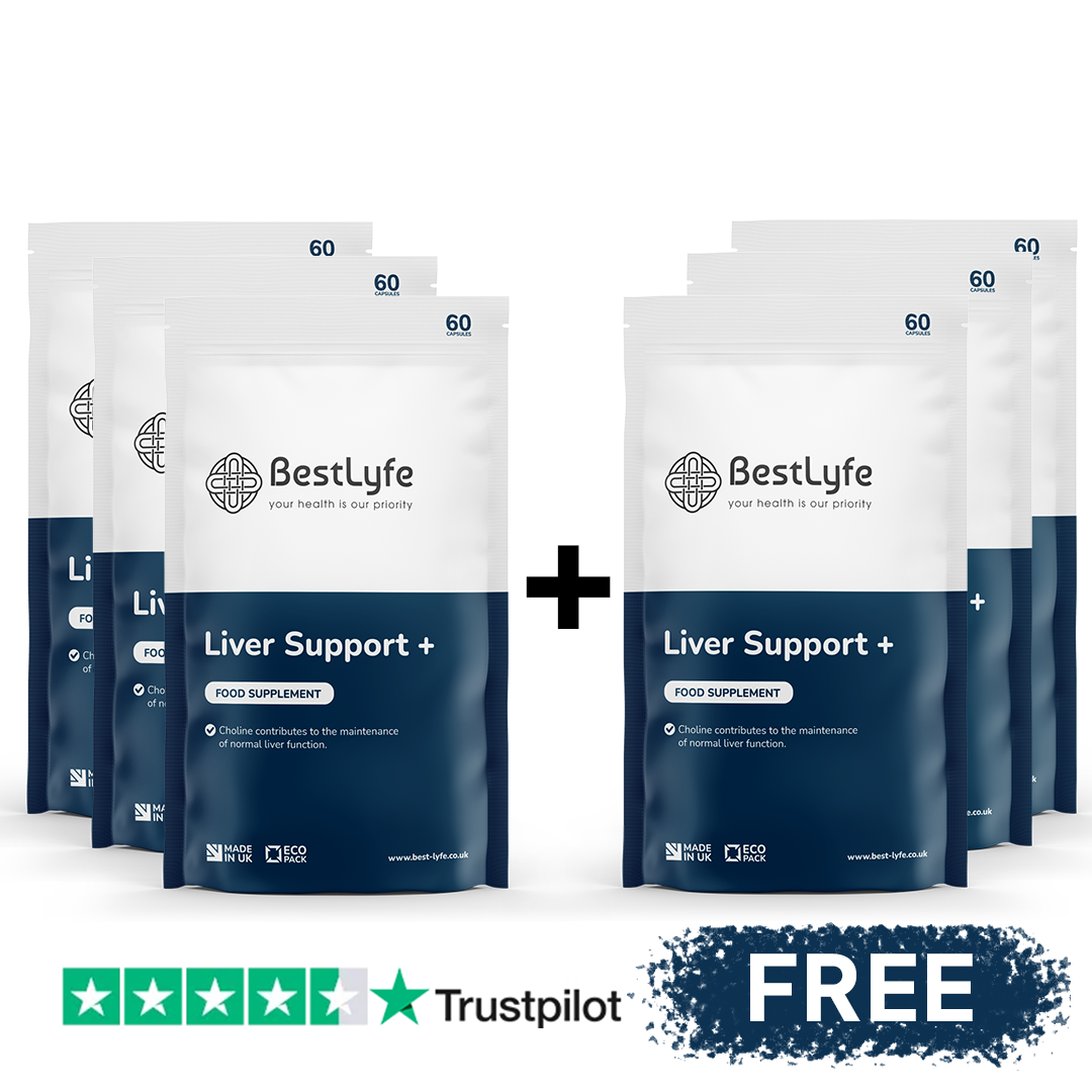 Liver Support+ Cleanse, Detox & Repair - Buy 3 Get 3 FREE