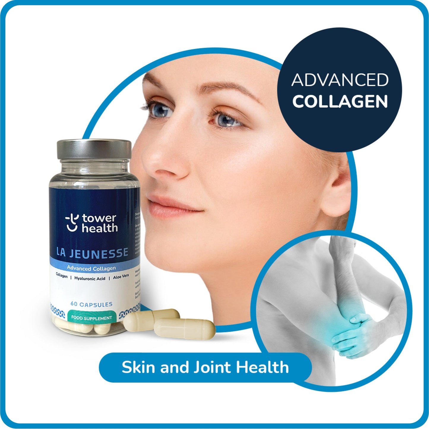 La Jeunesse Collagen Capsules 1200mg - 60 Capsules