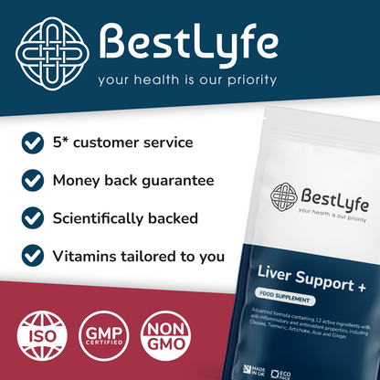 Liver Support+ Cleanse, Detox & Repair - Buy 2 Get 1 Free